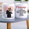 Marriage A Relationship Where One Is Always Right-Gift For Couples-Personalized Coffee Mug- Wedding Gifts