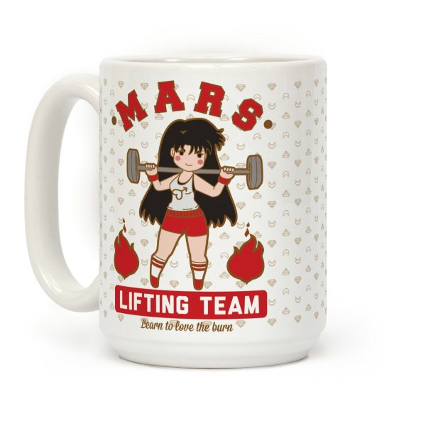 Mars Lifting Team Parody Coffee Mug