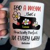 Mary Poppins For A Mom - Personalized White Mug - Gift For Mom
