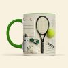 Match Day Tennis Coffee Mug - Personalized Gift For Tennis Players 05HYQN050126