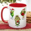 Maybe Christmas Doesn't Come From A Store, Gift For Family, Personalized Mug, Green Kid Mug, Christmas Gift 03HTTI101123