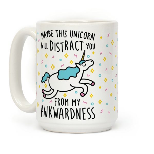 Maybe This Unicorn Will Distract You Coffee Mug