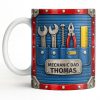 Mechanic Dad, Tools In My Classroom - Personalized Custom Coffee Mug - DAD296_MG