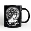 Medusa Spooky Portrait Personalized Mug Horror Villain Theme Halloween Gift with Custom Name