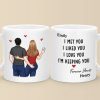 Meeting You Changed Everything - Couple Personalized Custom Mug - Gift For Husband Wife, Anniversary