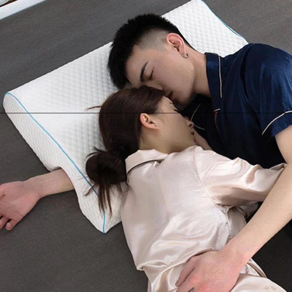 Memory Foam Couples Pillow With Arm Rest