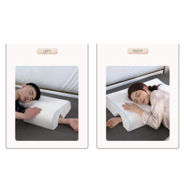 Memory Foam Couples Pillow With Arm Rest