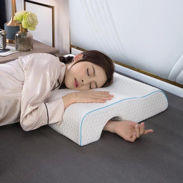 Memory Foam Couples Pillow With Arm Rest