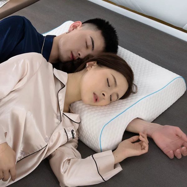 Memory Foam Couples Pillow With Arm Rest