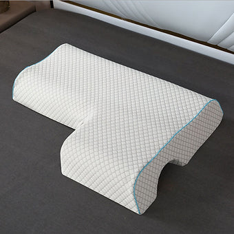 Memory Foam Couples Pillow With Arm Rest