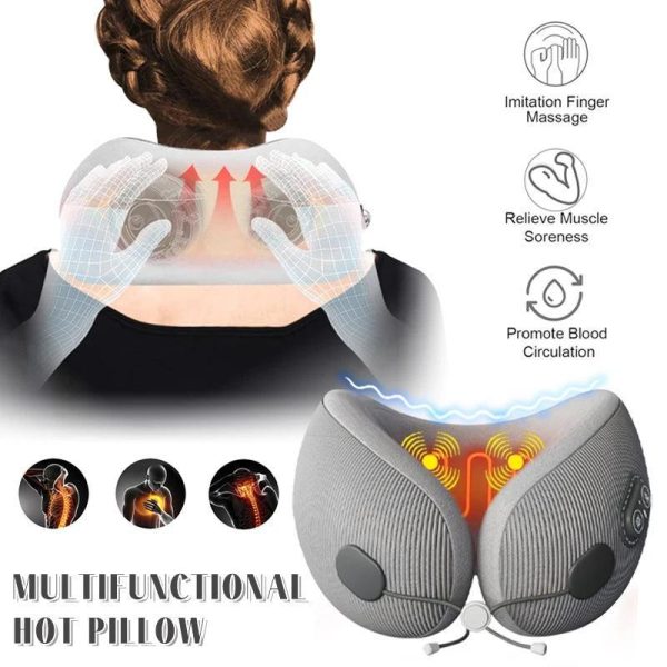 Memory Foam Ergonomic Neck Pillow