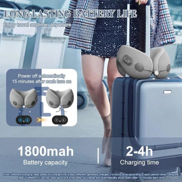 Memory Foam Ergonomic Neck Pillow