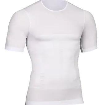 Men'S Body Shaper Slimming T-Shirt