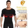 Men'S Body Shaper Slimming T-Shirt