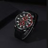 Men’s Minimal Quartz Watch Necklace and Bracelet Set