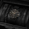 Men’s Quartz Watch and Bracelet Set 4 or 5 Pieces