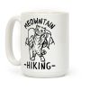 Meowntain Hiking Cat Coffee Mug