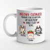 Meowy Catmas - Cat Personalized Custom Mug - Christmas Gift For Pet Owners, Pet Lovers