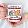 Meowy Catmas To Human Servant - Cat Personalized Custom 3D Inflated Effect Printed Mug - Christmas Gift For Pet Owners, Pet Lovers