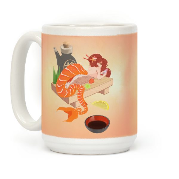 Mermaid Sushi Coffee Mug