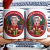 Merry 1st Christmas, Baby With Christmas Tree And Gifts - Personalized Custom Coffee Mug - KID226_MG