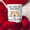 Merry Christmas Human Servant To Cat Lover Mug TH10 892189