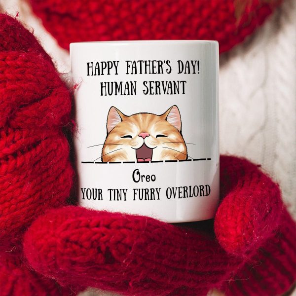 Merry Christmas Human Servant To Cat Lover Mug TH10 892189