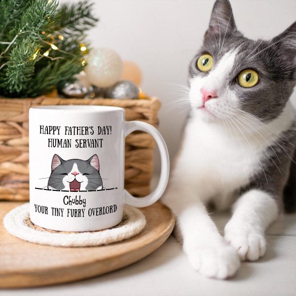 Merry Christmas Human Servant To Cat Lover Mug TH10 892189