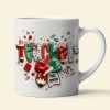 Merry Conquette Teacher Mug, Personalized Gifts For Teacher & Other Education-Related Job Titles 03QHTI201125
