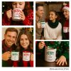 Merry Cousin Christmas Personalized Mug, Matching Family Holiday Gift with Custom Name