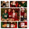 Merry Uncle Retro Christmas Personalized Mug, Matching Family Holiday Gift with Custom Name