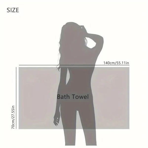 Microfiber 300 Gsm Bath Towel