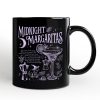 Midnight Margaritas Halloween Personalized Mug, Whimsical Gift for Drinking Witches with Custom Name