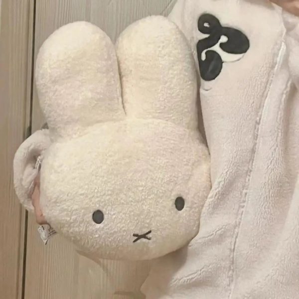 Miffy Plush Doll – Soft Bed Pillow and Sofa Cushion for Kids and Adults