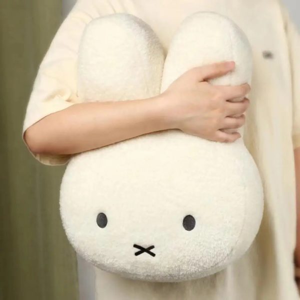 Miffy Plush Doll – Soft Bed Pillow and Sofa Cushion for Kids and Adults