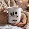 Mimi Mode Personalized Mug, All Day Every Day Grandma Gift With Custom Name