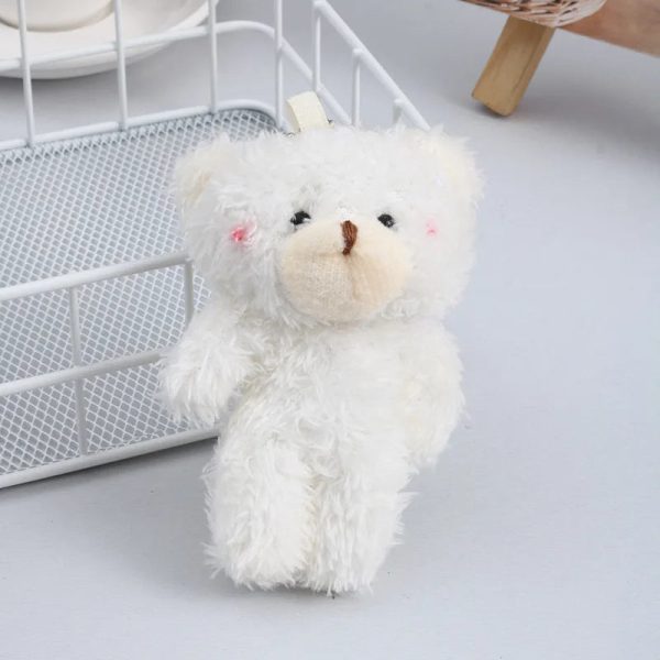 Mini Blush Teddy Plush Keychain Doll