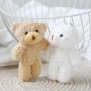 Mini Blush Teddy Plush Keychain Doll