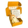 Mini Plush Teddy Bear Gift Box with Inspirational Card