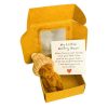 Mini Plush Teddy Bear Gift Box with Inspirational Card