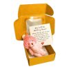 Mini Plush Teddy Bear Gift Box with Inspirational Card