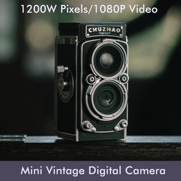 Mini Retro Digital Camera 1080p 12MP