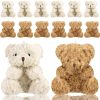 Mini Teddy Bear Plush Toys 4 Inch – Soft Stuffed Bears for Party Favors and DIY Gifts