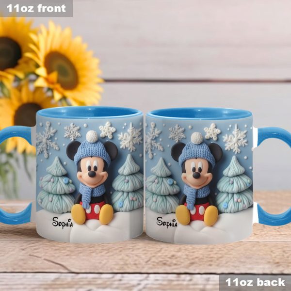 MkMo Magic Mouse - Personalized Accent Mug - Christmas Gift HH01