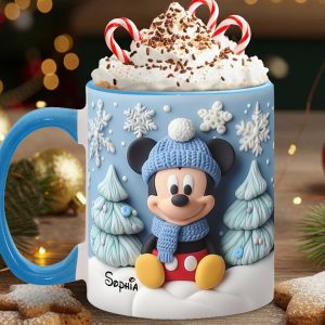 MkMo Magic Mouse - Personalized Accent Mug - Christmas Gift HH01