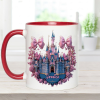 MkMo Magic Mouse And Castles - Personalized Accent Mug - Christmas Gift NA94