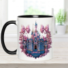 MkMo Magic Mouse And Castles - Personalized Accent Mug - Christmas Gift NA94