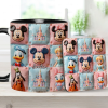 MkMo Magic Mouse Castle With Friends - Personalized Accent Mug - Gift For Movie Fans, Daughters, Family NL122