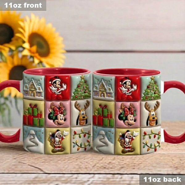 MkMo Magic Mouse Love Makes Every Day Magical - Personalized Accent Mug - Christmas Gift For Movie Fans NL122