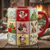 MkMo Magic Mouse Love Makes Every Day Magical - Personalized Accent Mug - Christmas Gift For Movie Fans NL122